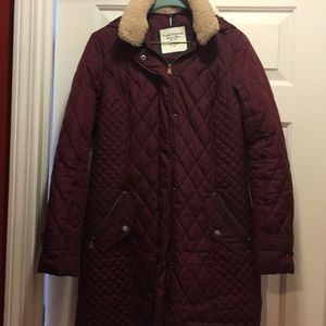 Women’s Maroon Winter Coat
